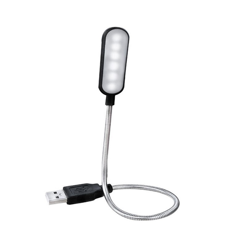 Desk Setup Notebook - Mini 4 Lampu Buku LED Lampu