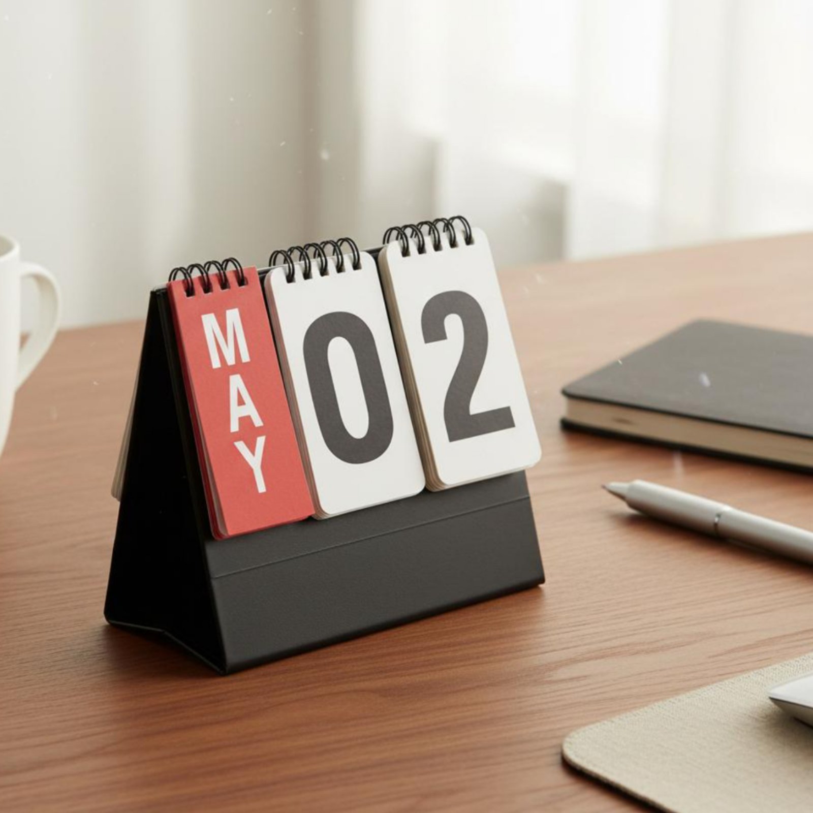 Desk Setup Gadgets - Kalender Meja Tanpa Tanggal Kalender Meja