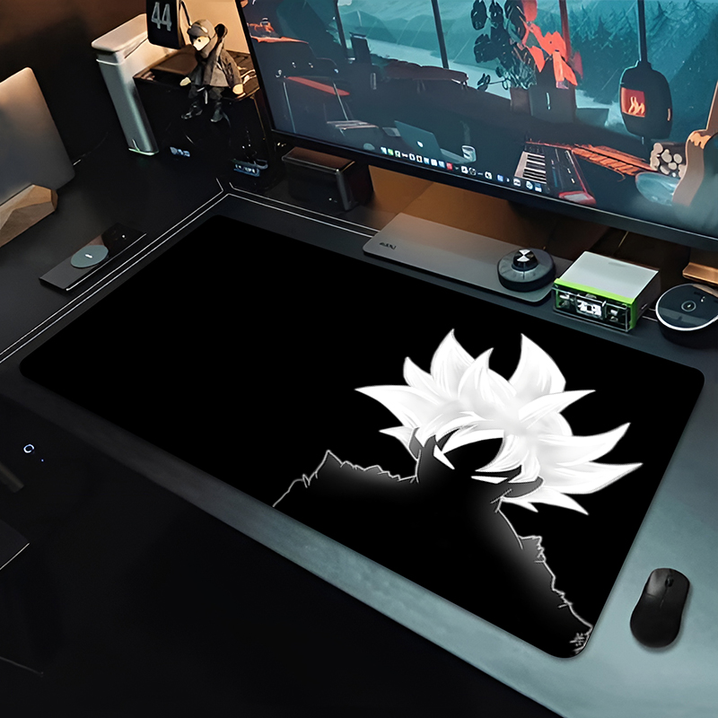 Desk Setup Accessories - DBZ Alas Mouse Anime Hitam Dragon