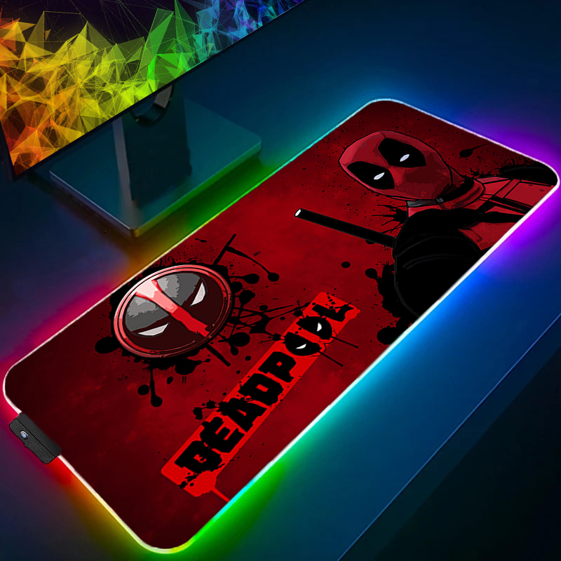 Desk Setup Accessories - Alas Mouse LED Gaming Backlight Lock