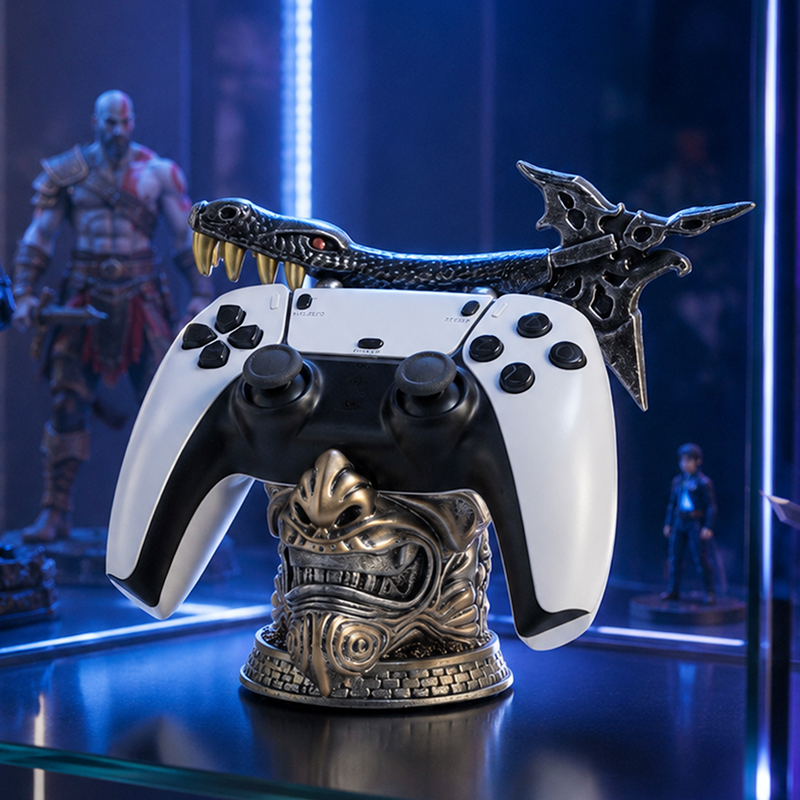 Desk Setup Ps5 - Dudukan Pengontrol Game Resin Imitasi Kreatif