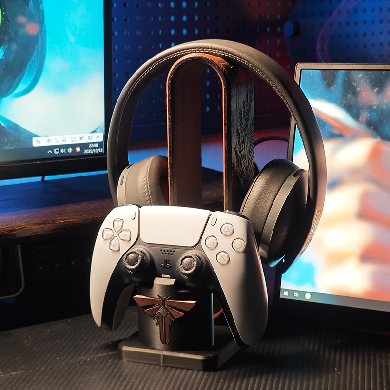Desk Setup Ps5 - Penyangga Earphone Bertema Anime Zelda, Gantungan