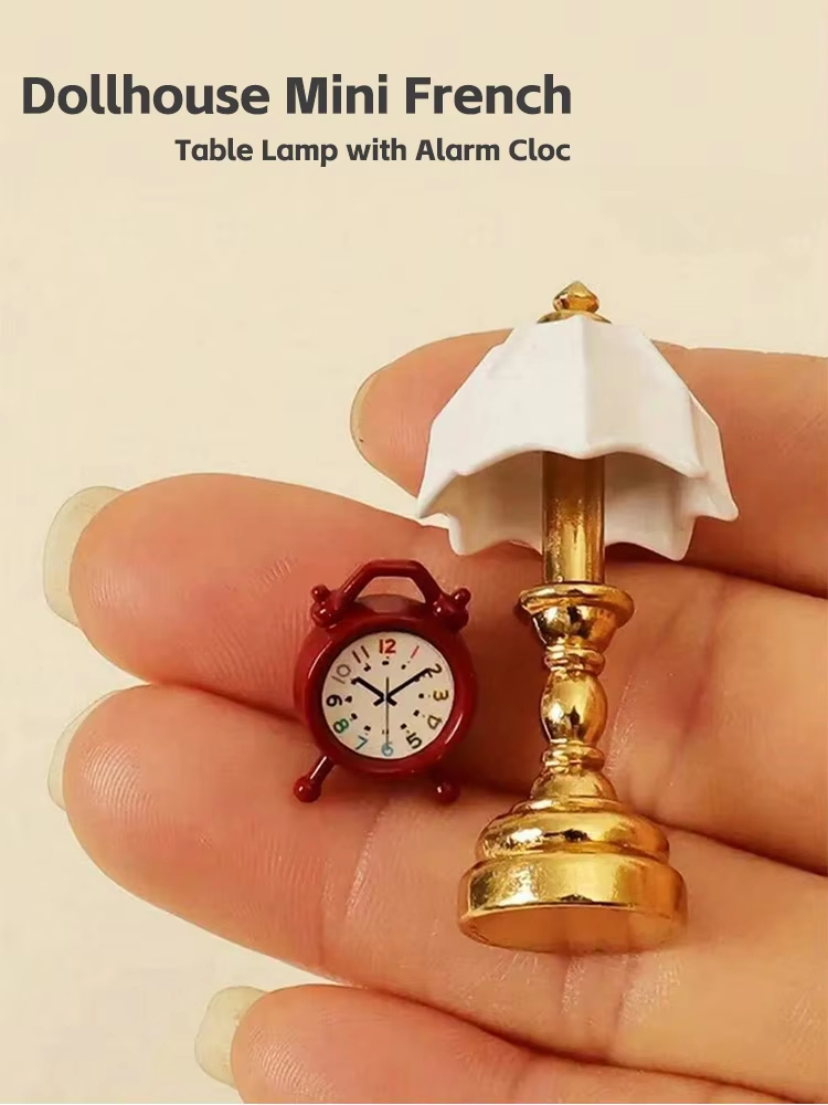 Desk Setup Room - Lampu Meja Mini Prancis untuk Rumah