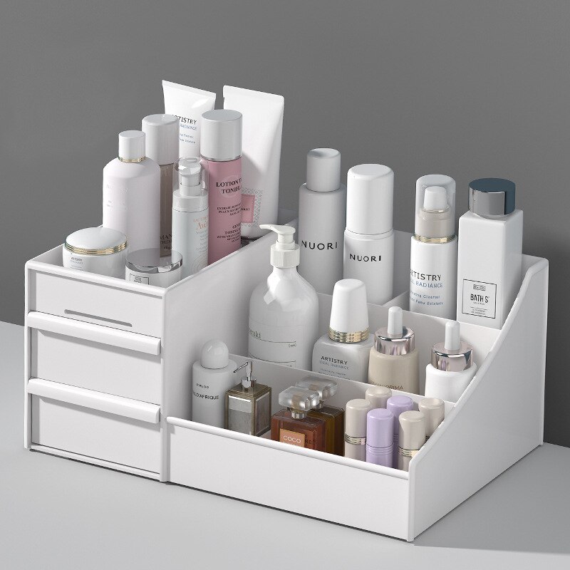 Desk Drawer Unit - 1 buah kotak penyimpanan makeup plastik