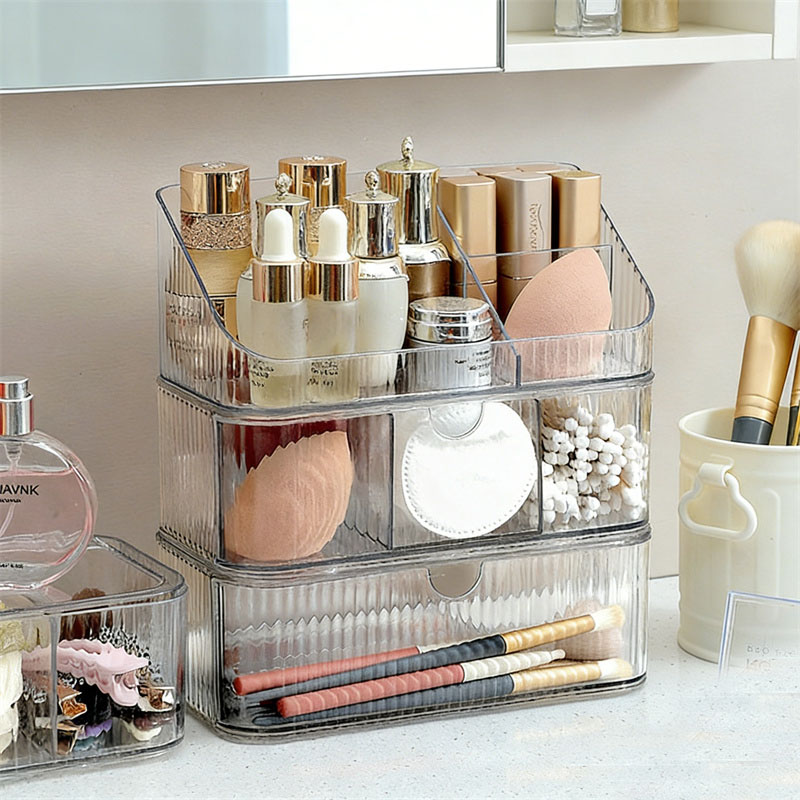 Desk Drawer Unit - Kotak Penyimpanan Kosmetik Tipe Laci, Dapat