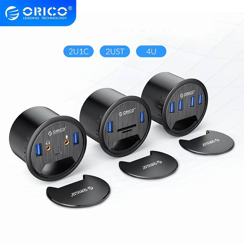 Desk Setup Hub - ORICO pemisah HUB USB kecepatan tinggi,