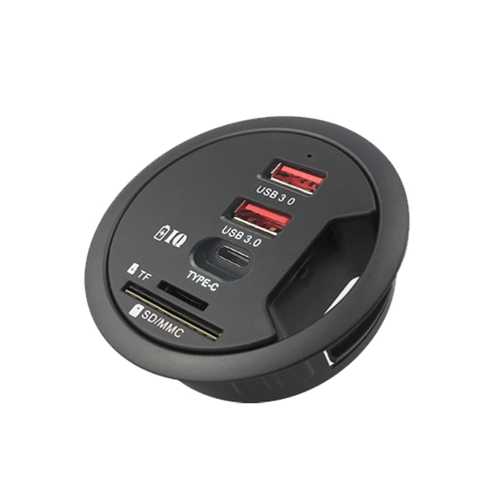 Desk Setup Hub - USB HUB Mount Di Meja HUB