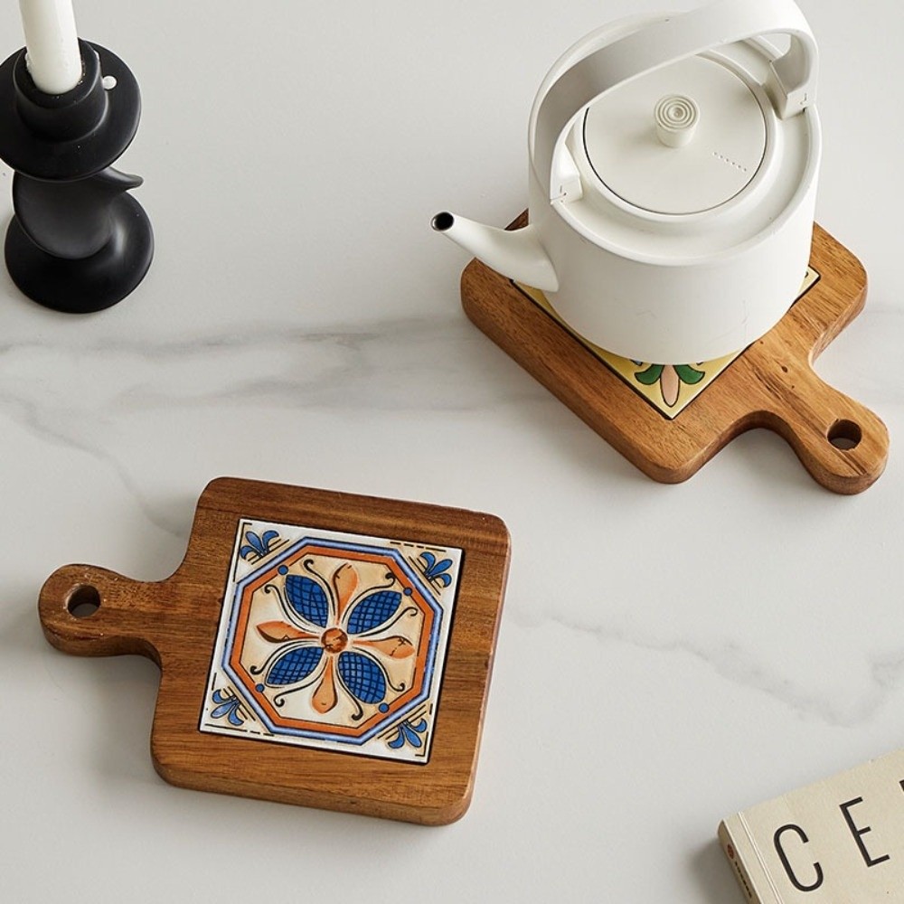 Alas Meja Makan Gaya Jepang Ta - Desk Setup Retro ulasan dan harga