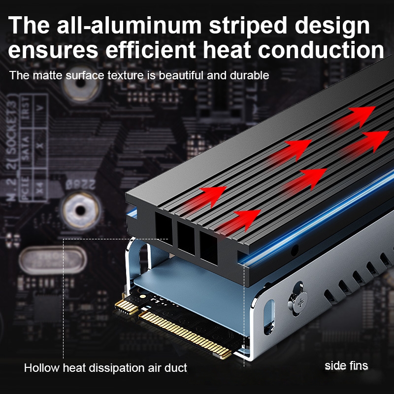 M.2 SSD Heatsink M2 2280 Radia - Desk Setup Ps5 ulasan dan harga