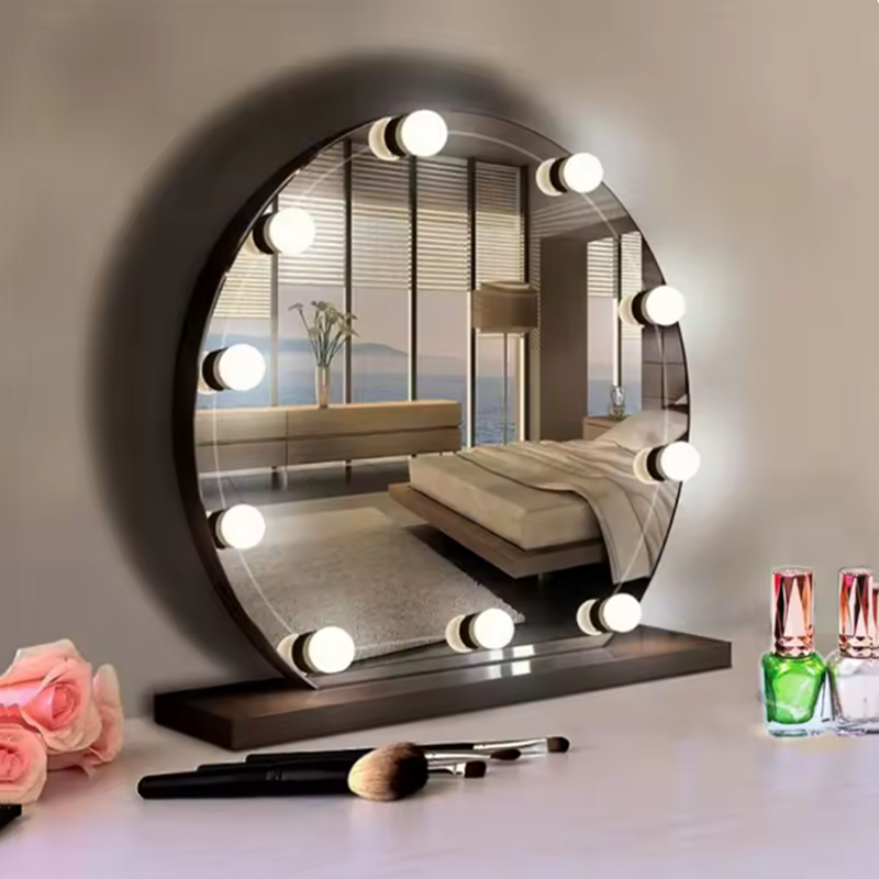 Lampu Rias Hollywood dengan Ce - Desk Setup Room ulasan dan harga