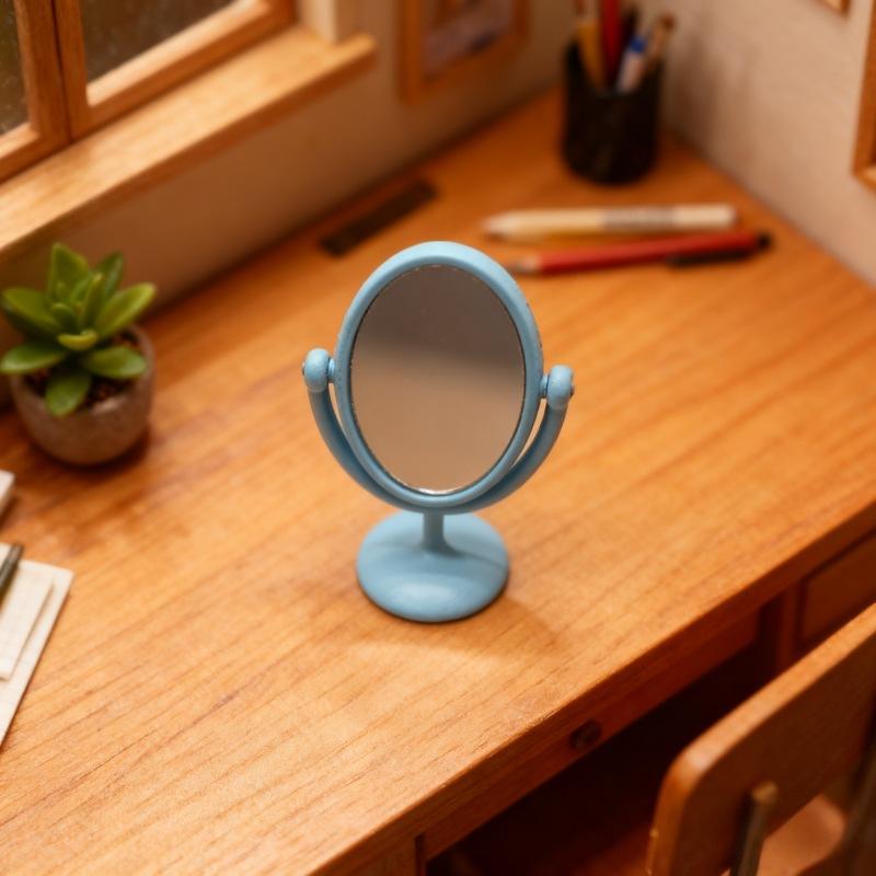 1 Buah Model Adegan Meja Rias  - Desk Setup Vintage ulasan dan harga
