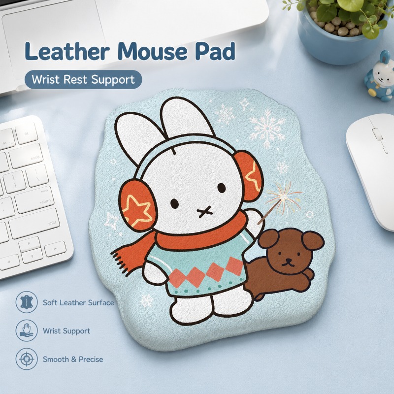 Alas Mouse Kulit Anime Miffy d - Desk Setup Accessories ulasan dan harga