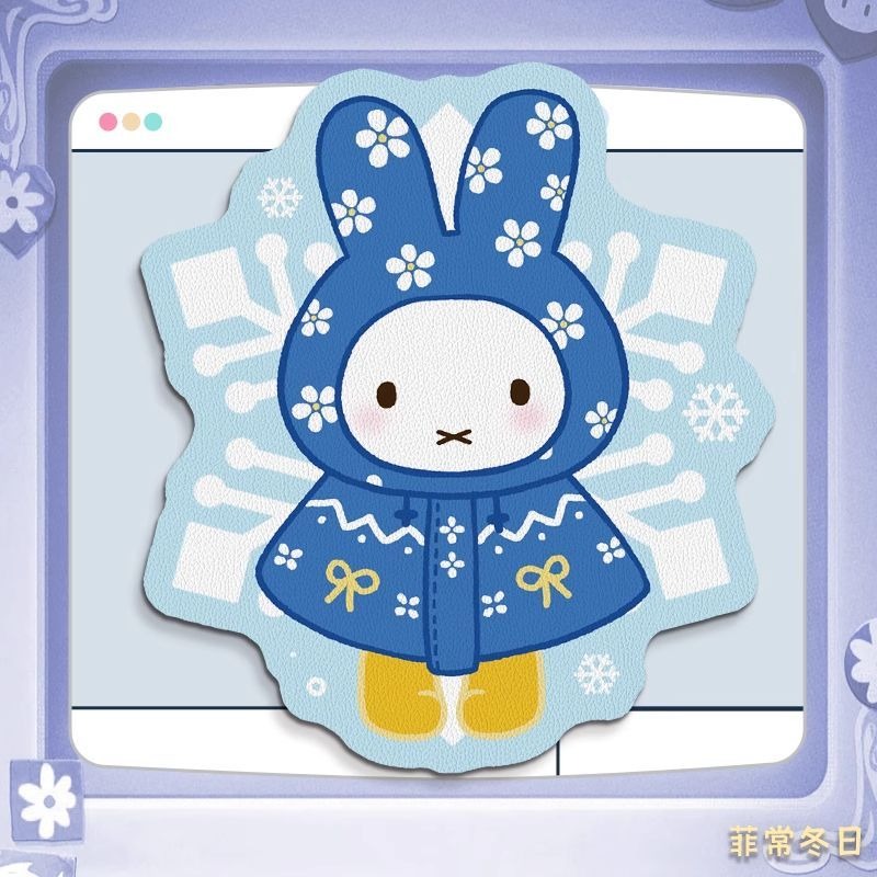 Alas Mouse Kulit Anime Miffy d - Desk Setup Accessories ulasan dan harga