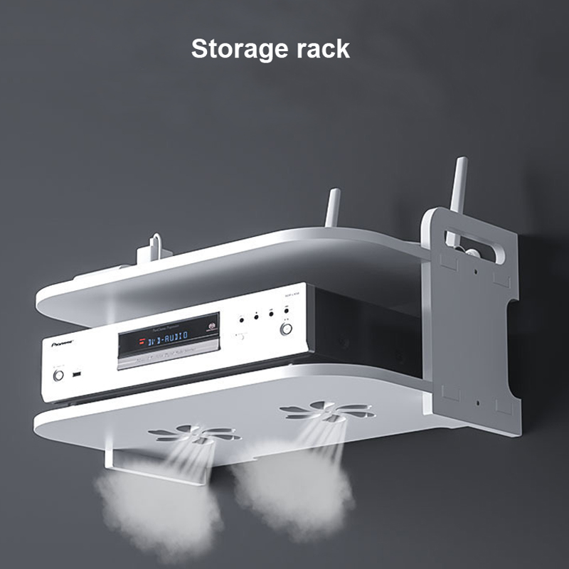 Rak Penyimpanan Kabel Router y - Desk Setup Room ulasan dan harga