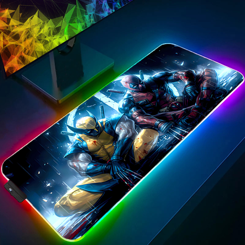 Alas Mouse LED Gaming Backligh - Desk Setup Accessories ulasan dan harga
