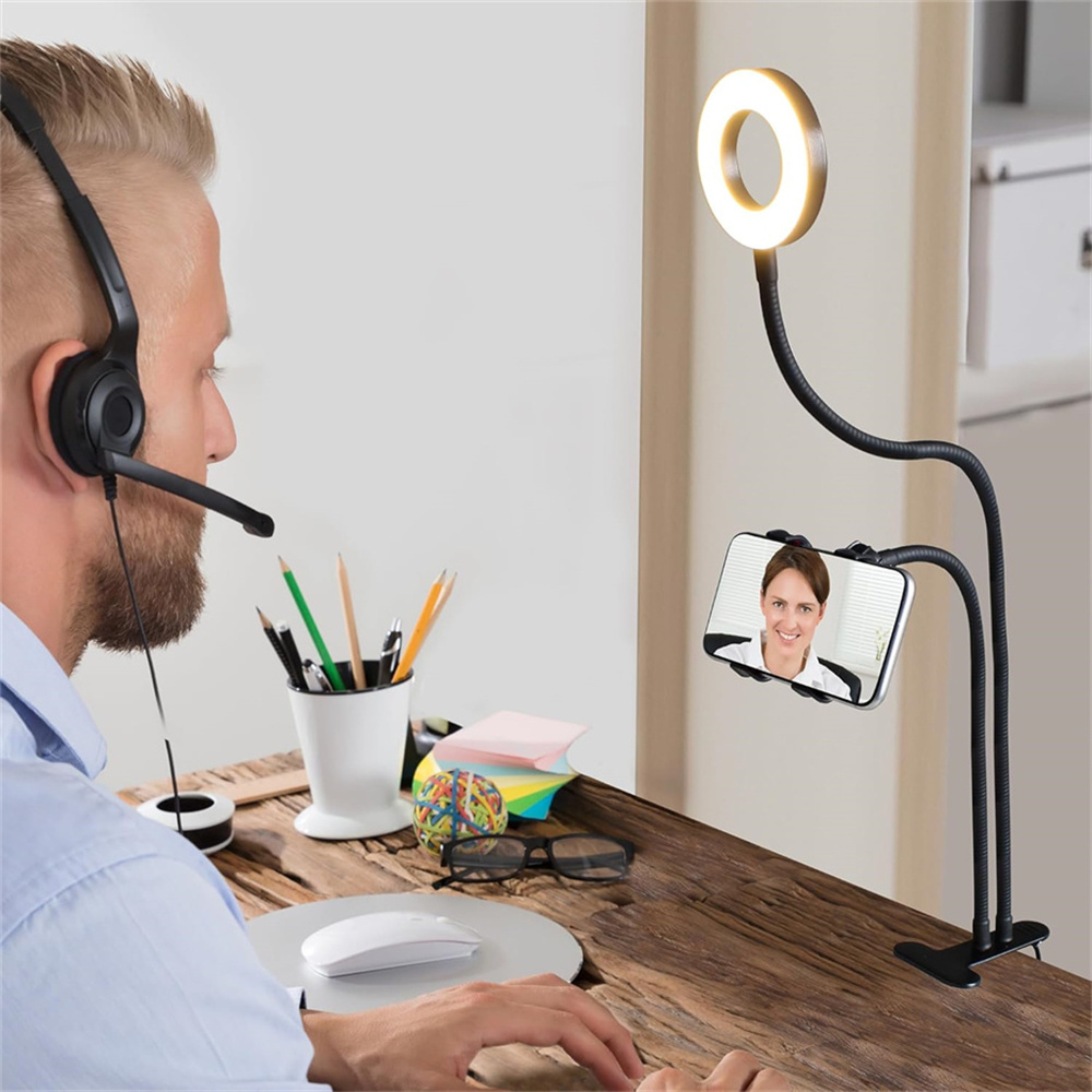 Dudukan Ponsel Fleksibel Unive - Desk Setup Room ulasan dan harga