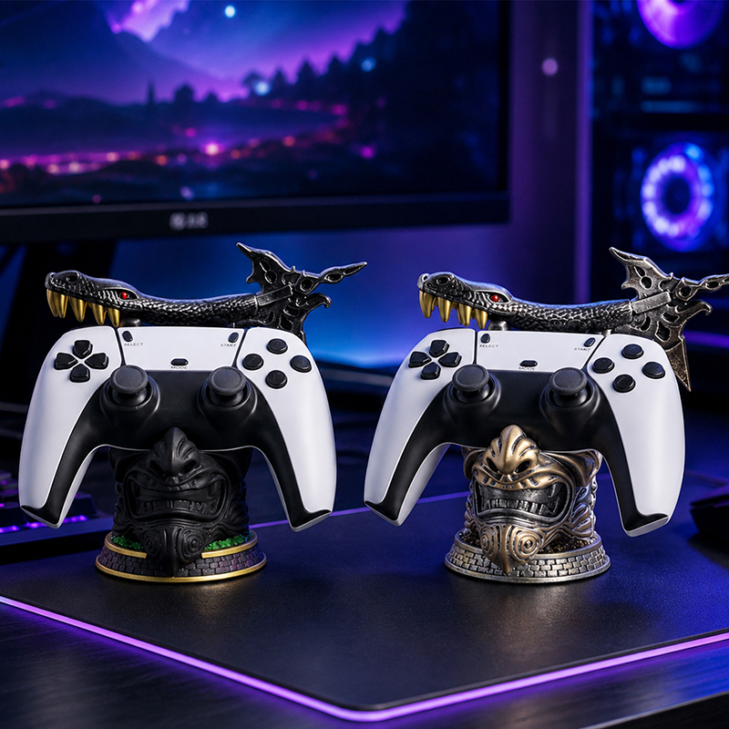 Dudukan Pengontrol Game Resin  - Desk Setup Ps5 ulasan dan harga