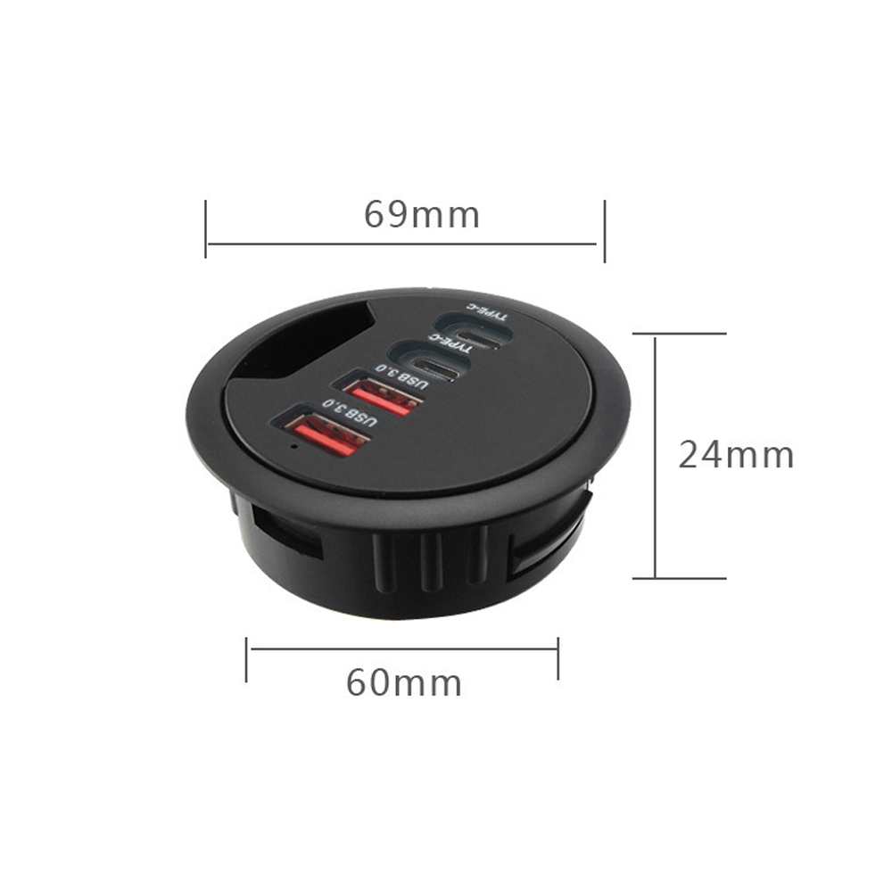 USB Desk Hub 3.0 dengan 2 Port - Desk Setup Hub ulasan dan harga