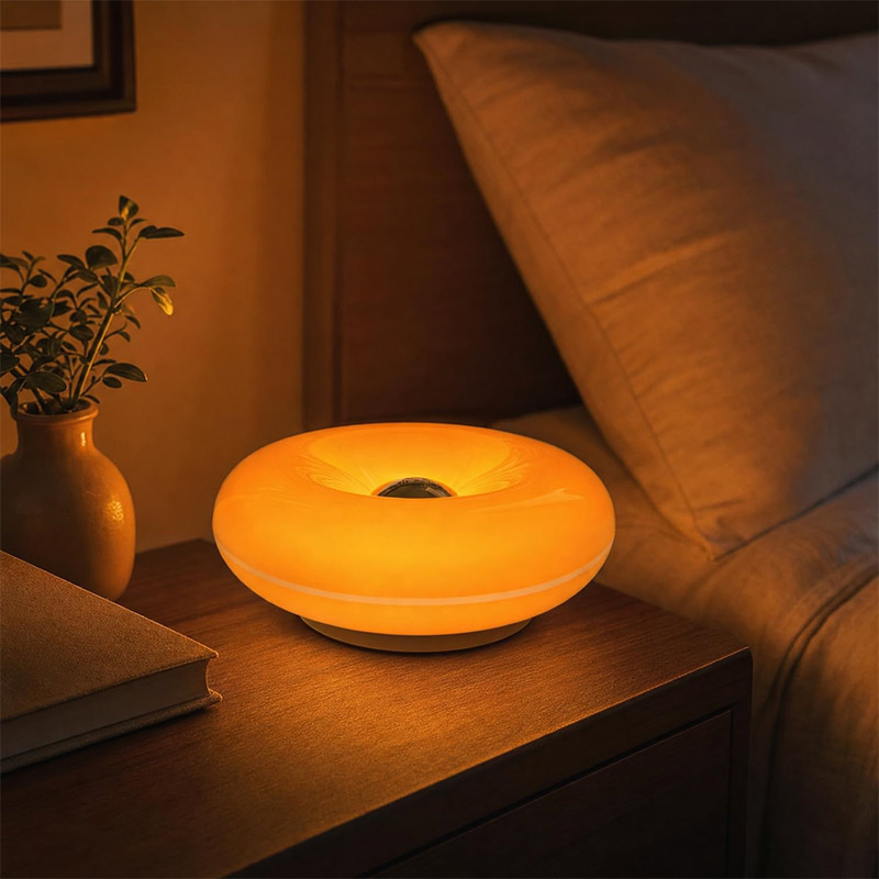 Lampu Meja Donat Bergaya Ins,  - Desk Setup Vintage ulasan dan harga
