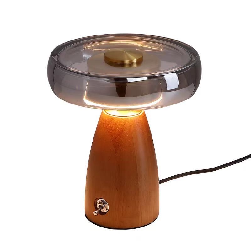 Lampu Meja Kayu Vintage Retro  - Desk Setup Vintage ulasan dan harga