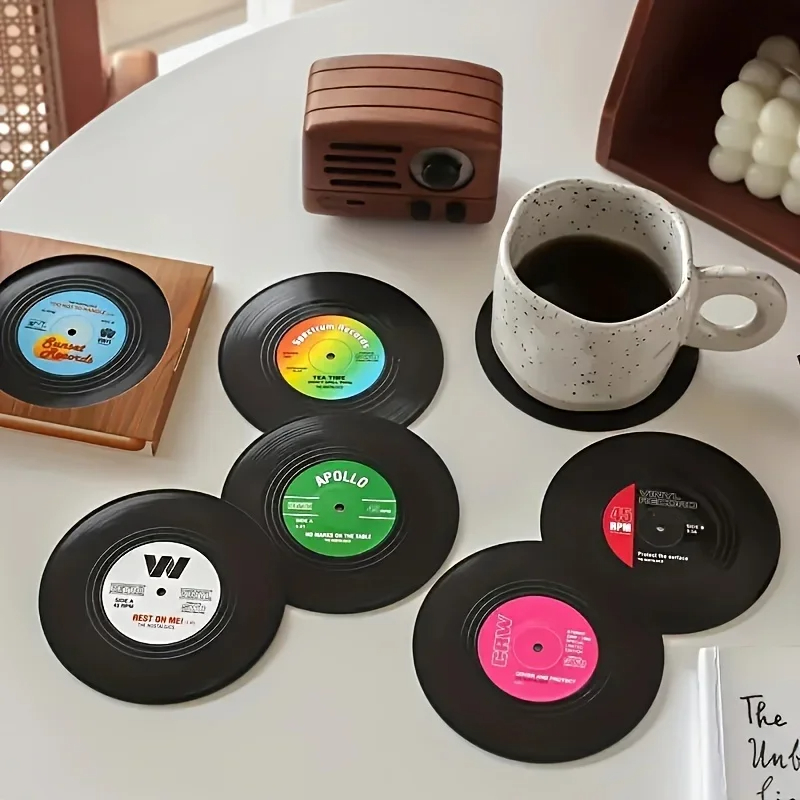 6/12 Buah Tatakan Gelas Mug An - Desk Setup Retro ulasan dan harga