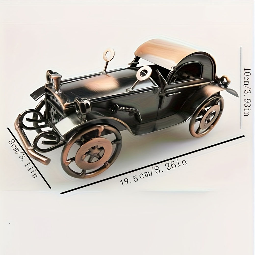 Ornamen Model Mobil Besi Antik - Desk Setup Retro ulasan dan harga