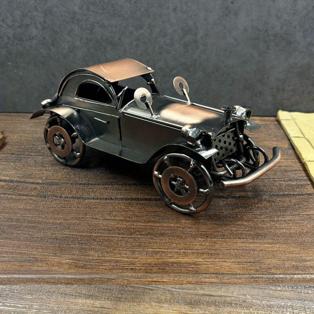 Ornamen Model Mobil Besi Antik - Desk Setup Retro ulasan dan harga