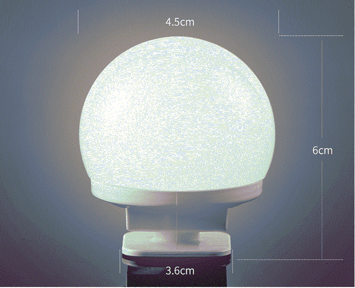 Lampu LED cermin pasta bola la - Desk Setup Room ulasan dan harga