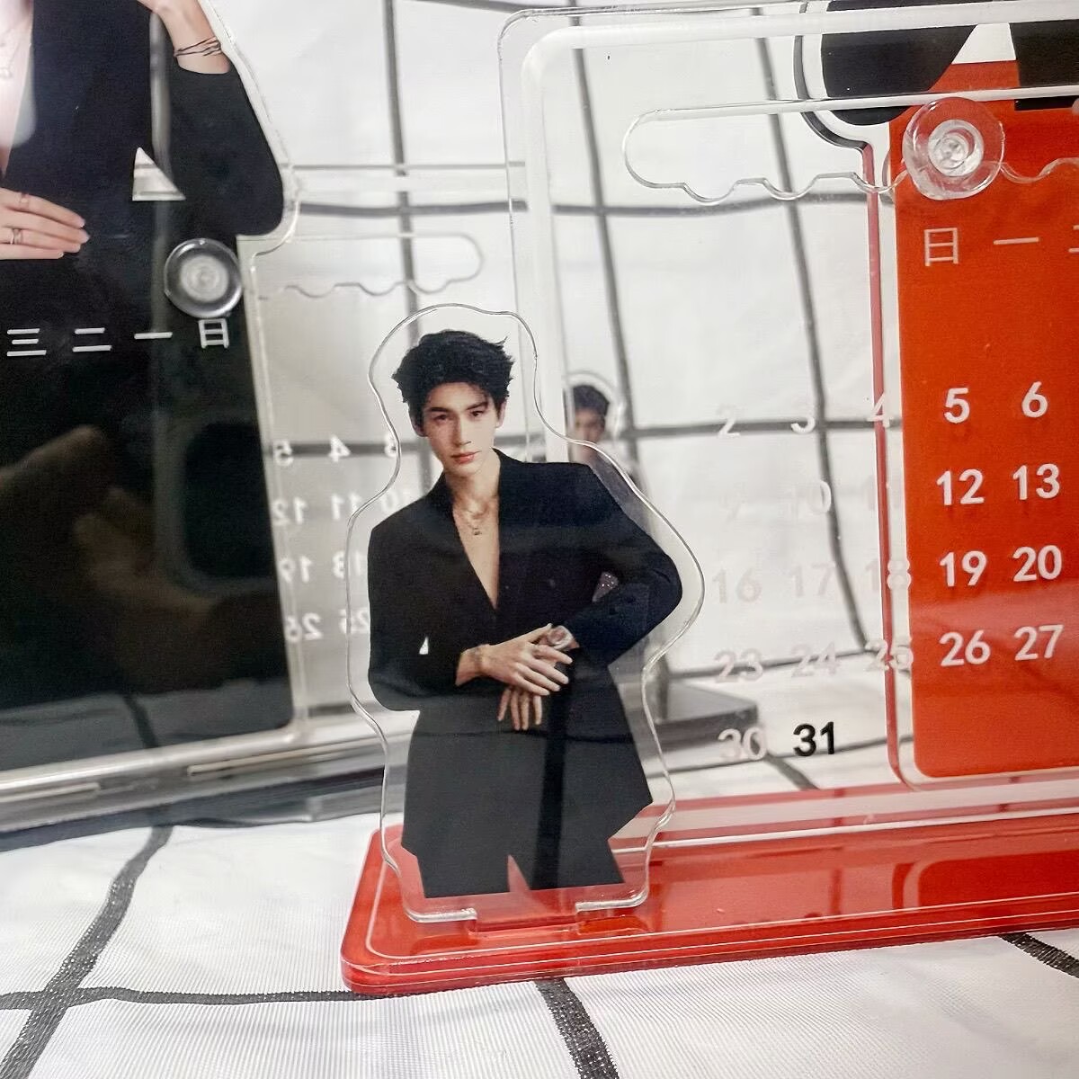 Ornamen kalender 3D Zhang Ling - Desk Setup Room ulasan dan harga