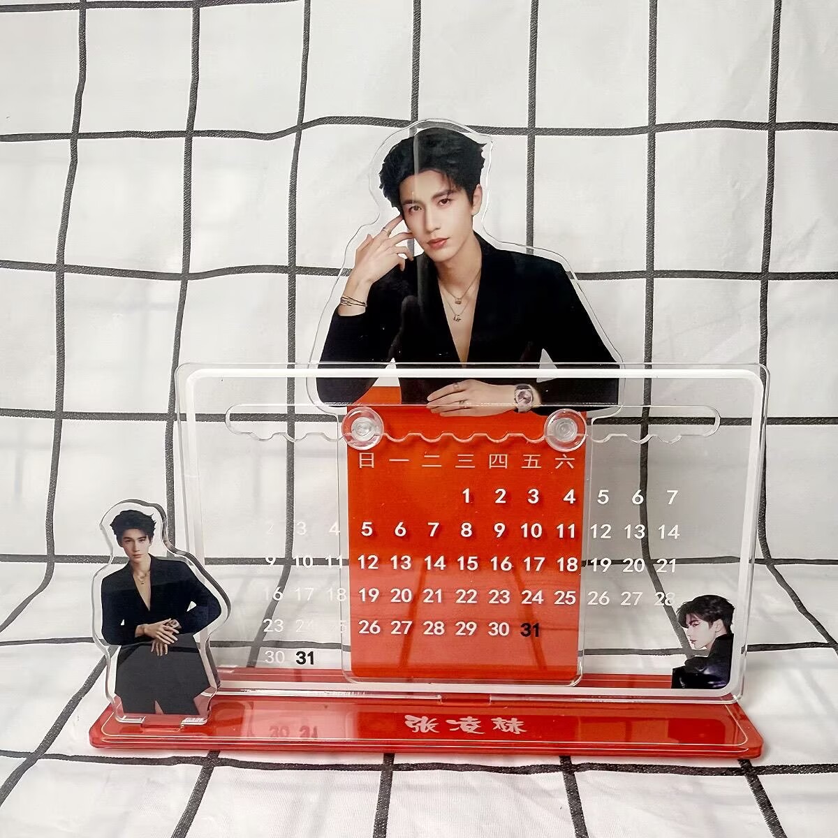 Ornamen kalender 3D Zhang Ling - Desk Setup Room ulasan dan harga