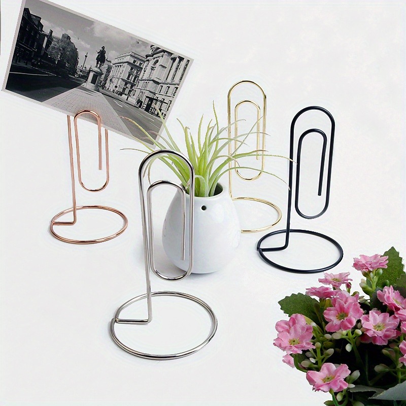 1 buah klip meja mawar emas me - Desk Setup Gadgets ulasan dan harga