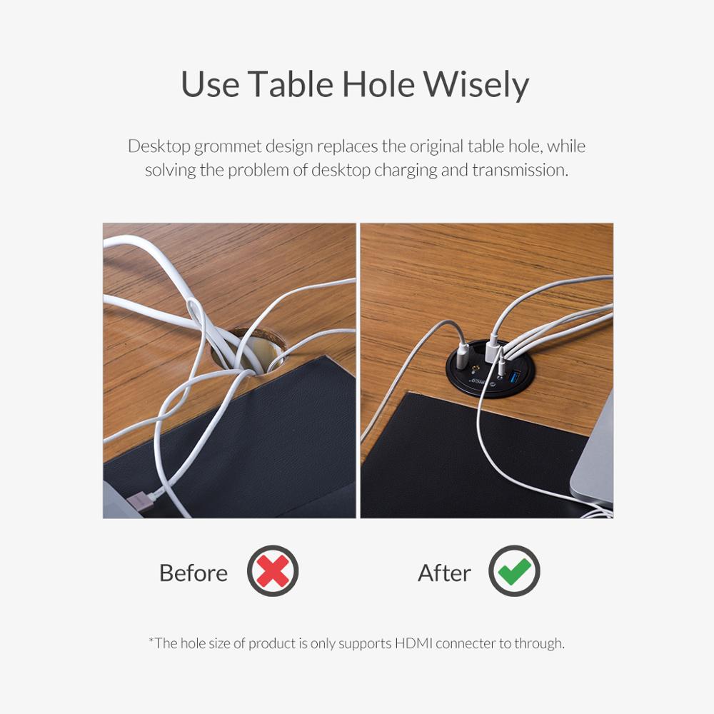 ORICO pemisah HUB USB kecepata - Desk Setup Hub ulasan dan harga