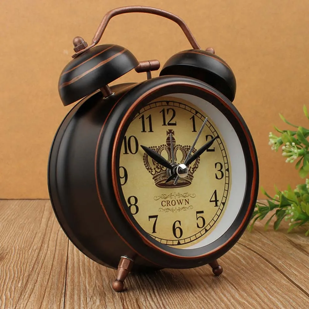 Jam Alarm lampu malam Vintage  - Desk Setup Vintage ulasan dan harga