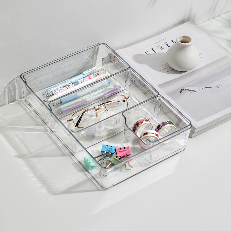 Kotak Penyimpanan Kosmetik dan - Desk Drawer Unit ulasan dan harga