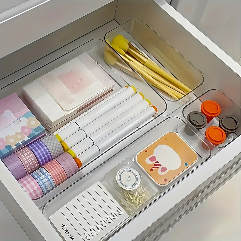 Kotak Penyimpanan Kosmetik dan - Desk Drawer Unit ulasan dan harga