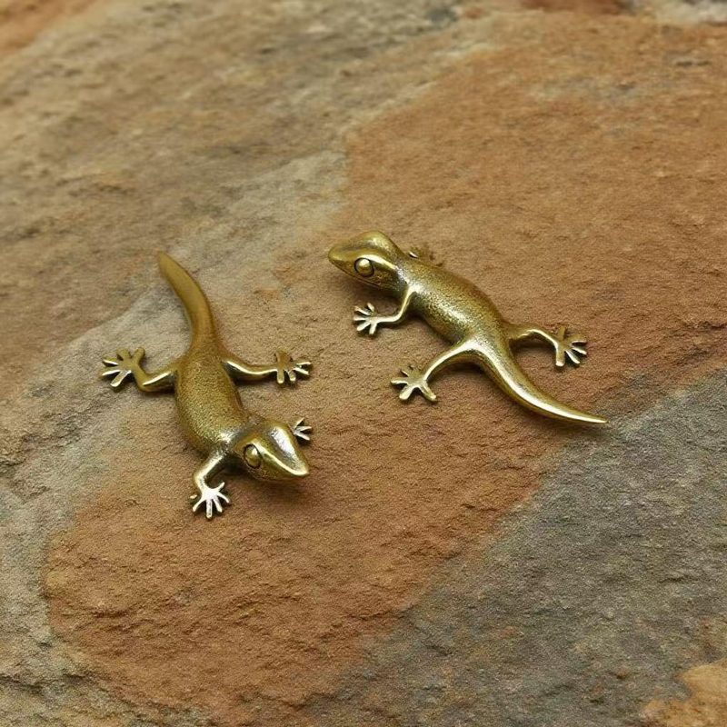 Patung Kadal Gecko Retro Perun - Desk Setup Retro ulasan dan harga