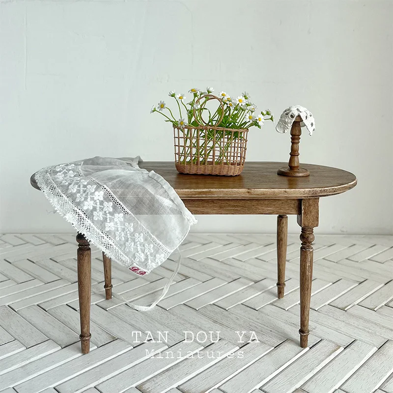 1/6 Model rumah boneka aksesor - Desk Setup Retro ulasan dan harga