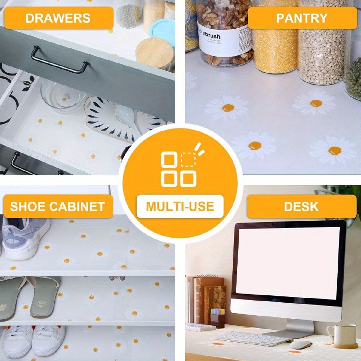 1 Rol Alas Lemari Dapur EVA Ta - Desk Drawer Unit ulasan dan harga