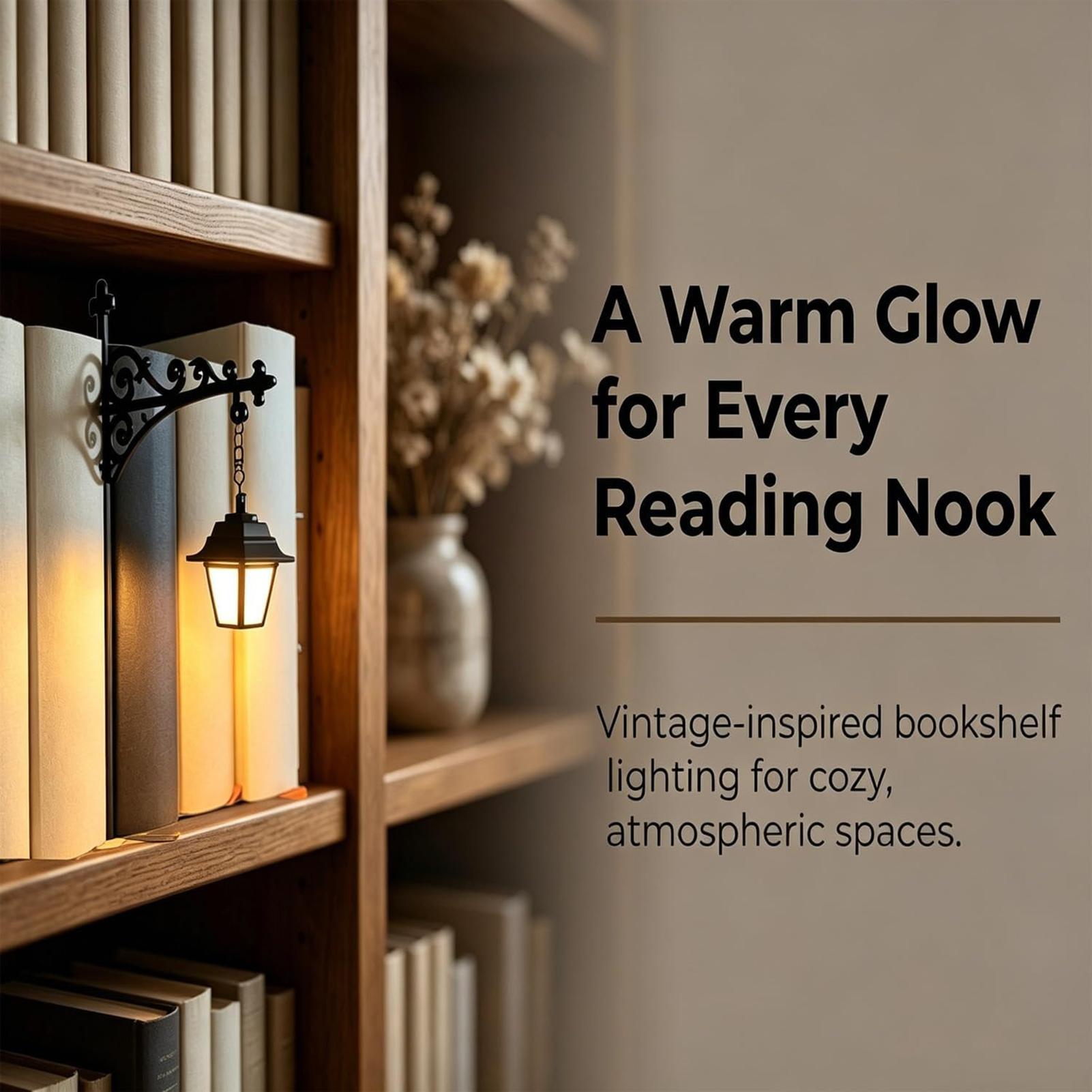 Lampu Rak Buku LED Vintage Dek - Desk Setup Vintage ulasan dan harga