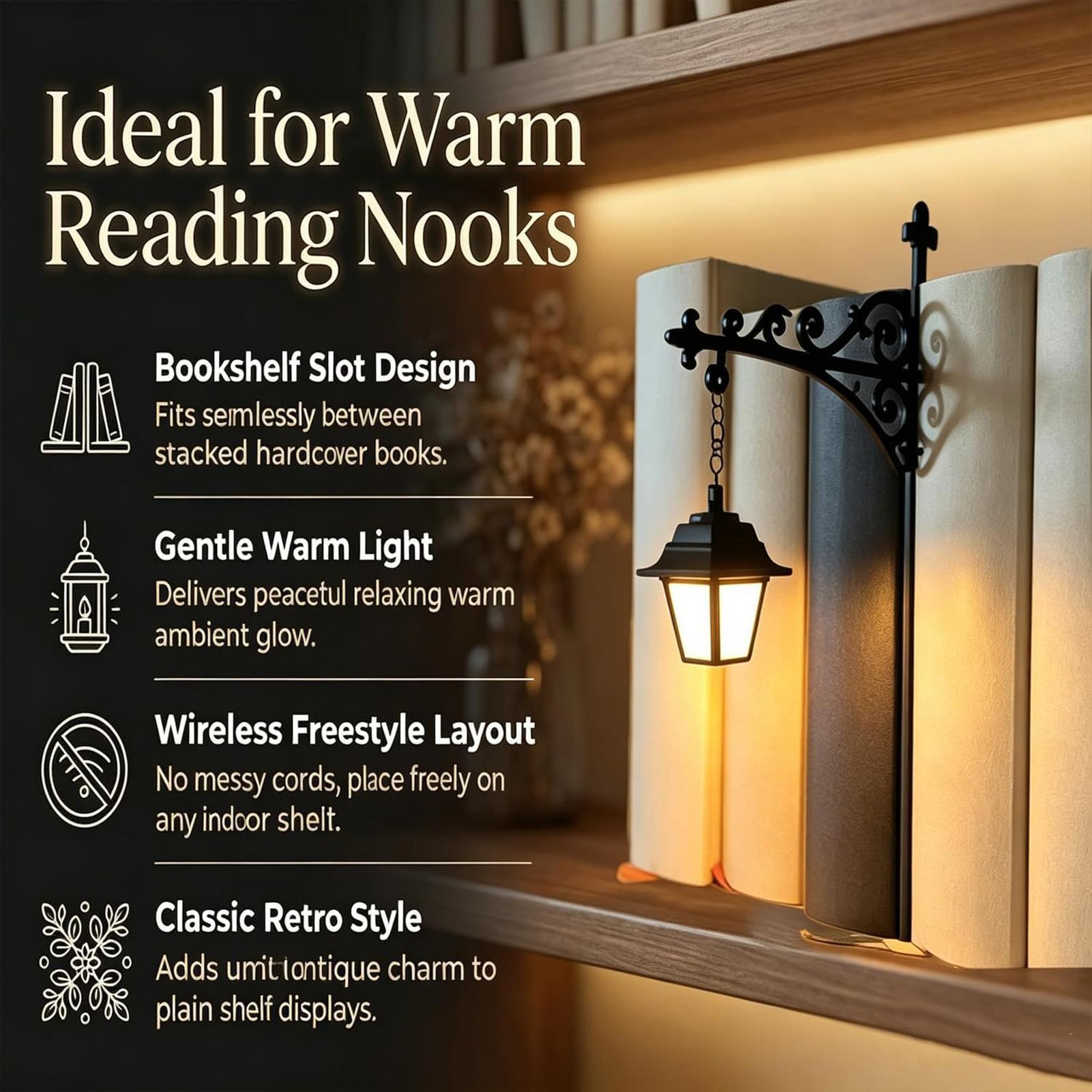 Lampu Rak Buku LED Vintage Dek - Desk Setup Vintage ulasan dan harga