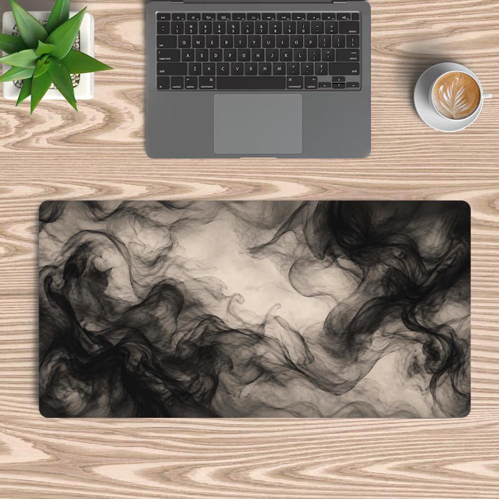 Alas Mouse Asap Hitam, Aksesor - Desk Setup Gadgets ulasan dan harga