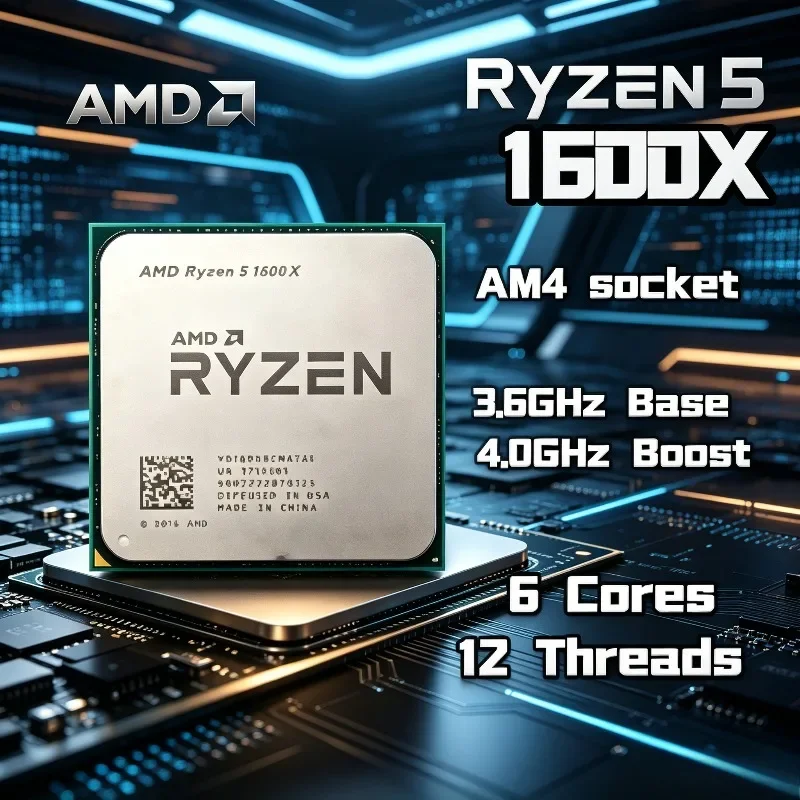 AMD Ryzen 5 1600X Original dan - Amd Cpu Ryzen 5 ulasan dan harga