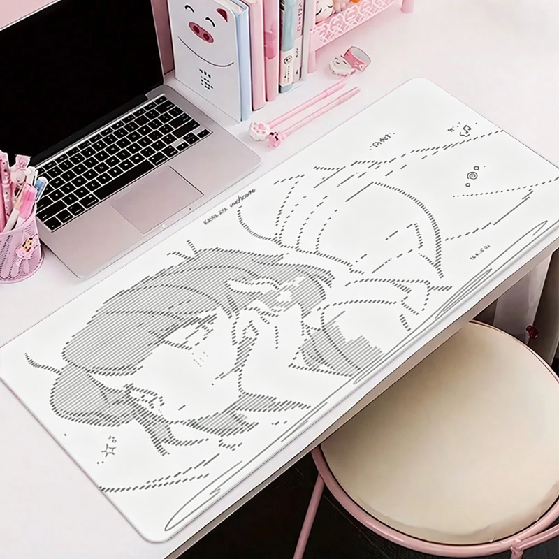 1 Buah Alas Mouse Kulit Anime  - Desk Setup Cozy ulasan dan harga